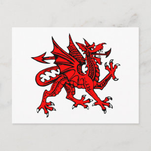 Postal Dragón galés