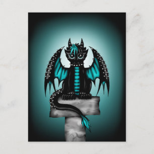 Postal Dragón gótico