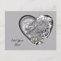 Dragon Heart Tattoo Art