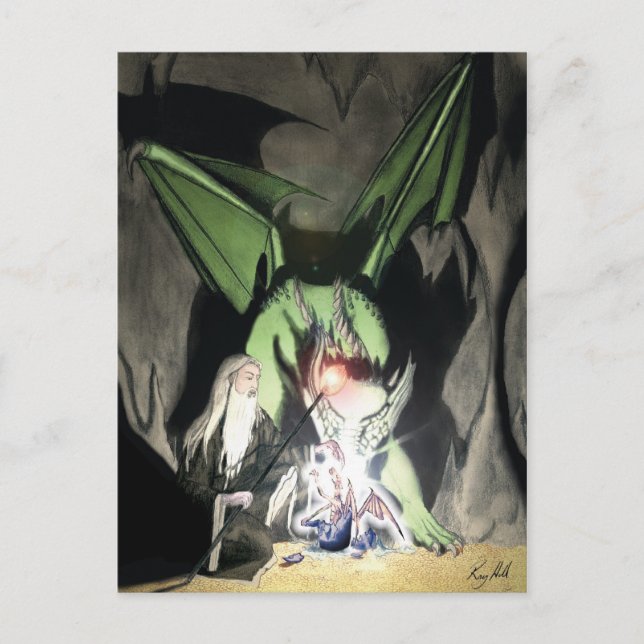 Postal Dragon Magic (Anverso)