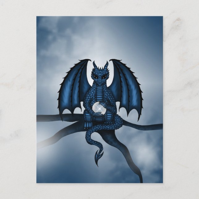 Postal Dragón mágico (Anverso)