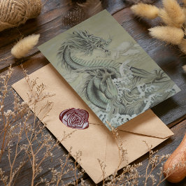 Postal Dragón marino