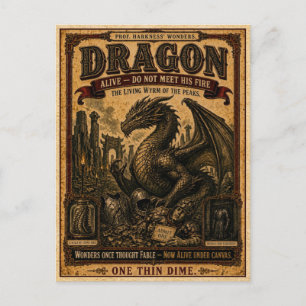 Postal Dragón, Monstruo de Circo Antiguo