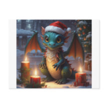 dragón navidad