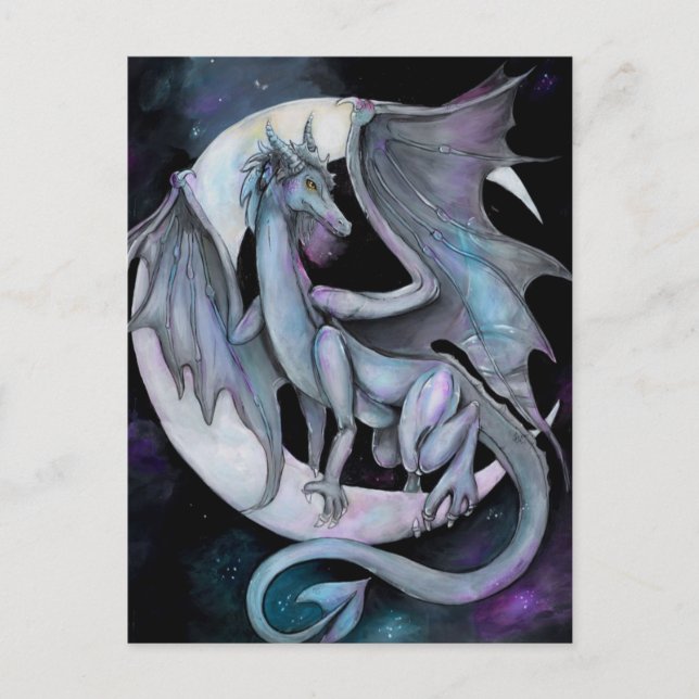 Postal "Dragon Night" (Anverso)