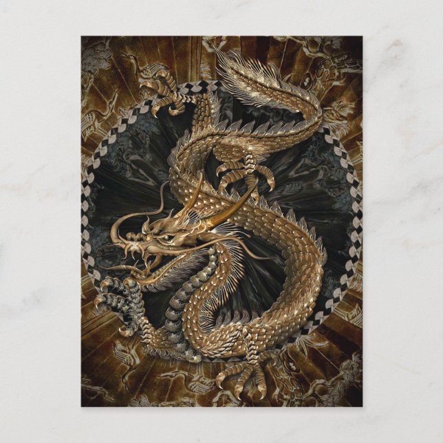 Postal Dragon Pentagram (Anverso)