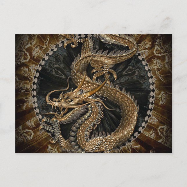 Postal Dragon Pentagram (Anverso)
