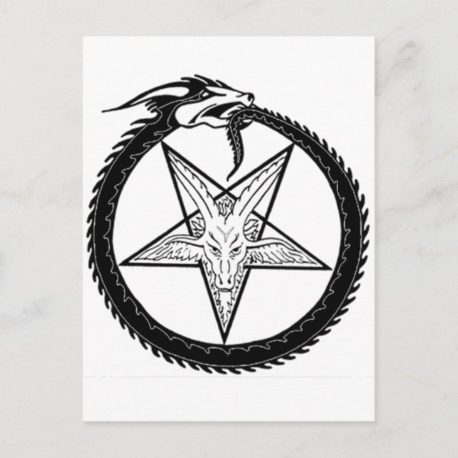 Postal Dragon Pentagram (Anverso)