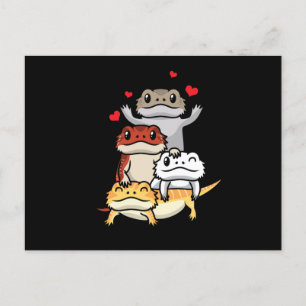 Postal Dragon Pogona con barba