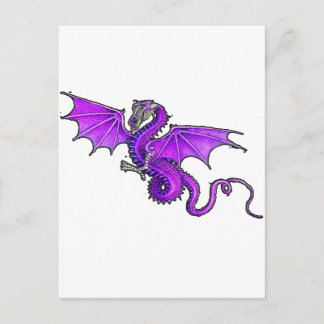Postal Dragón púrpura