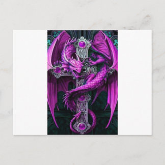 Postal Dragón púrpura
