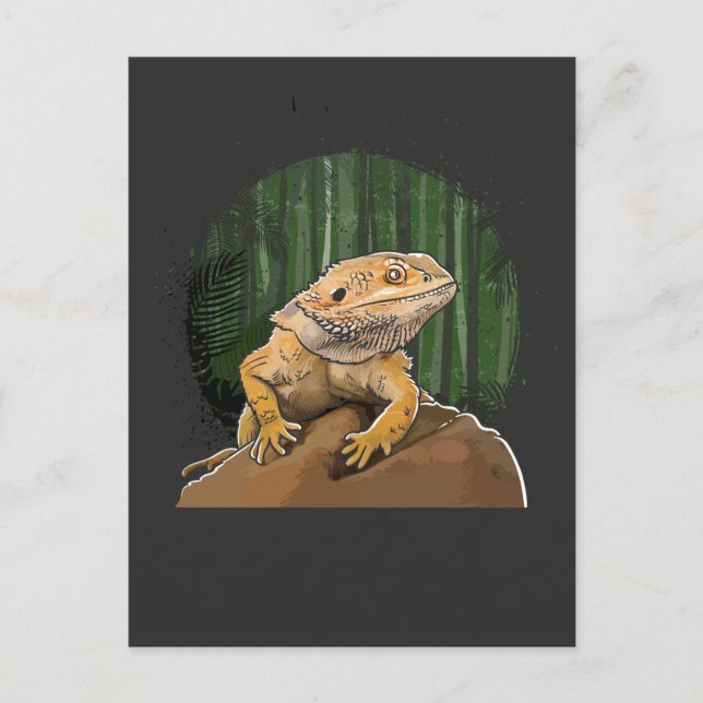 Postal Dragon Reptile Lover (Anverso)
