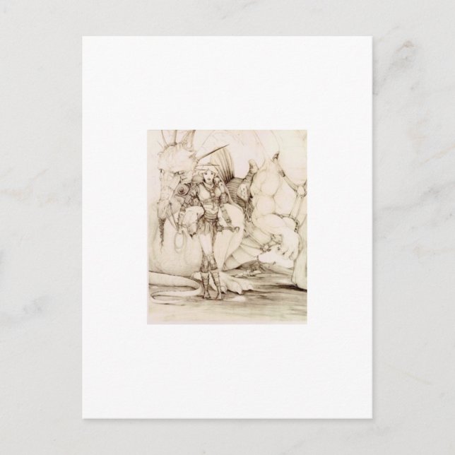 Postal Dragon Rider (Anverso)