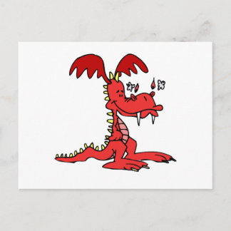 Postal Dragón Rojo
