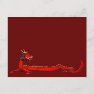 Postal Dragón Rojo