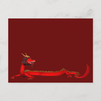 Postal Dragón Rojo