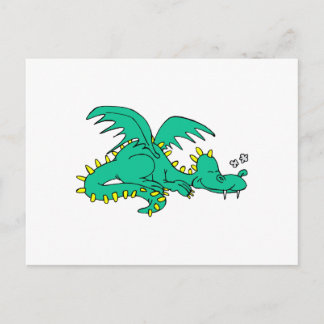 Postal Dragon Sleeping