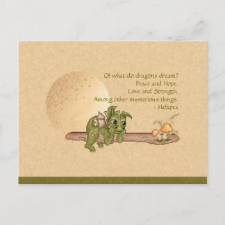 Postal Dragón soñador