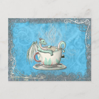 Postal Dragones de la Tea Cup: Peppermint