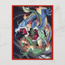 Postal Dragones dobles