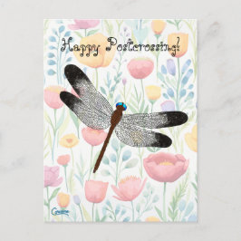 Postal Dragonfly de post-travesía - Postcard