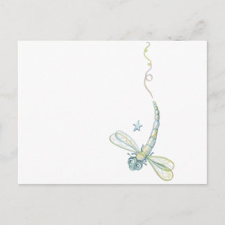 Postal Dragonfly soñador