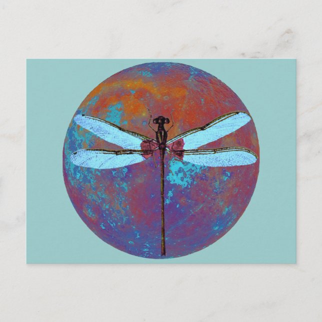 Postal Dragonismo (Anverso)