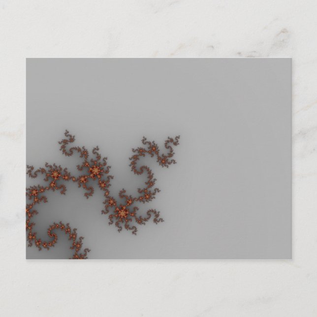 Postal Dragonismo - Fractal (Anverso)