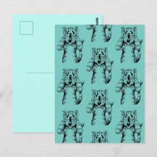 Postal DRAMA DE HORROR DE gótico, ALGUIEN MOVÍA LITTERBOX