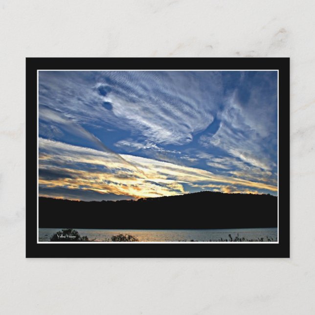Postal Drama En El Cielo (Anverso)