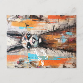 Postal Drama Lama Personalisierbar Funky Hipster Niedlich