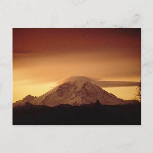 Postal Dramática montaña de cobre (Anverso)