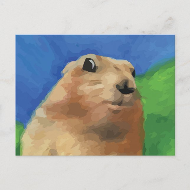 Postal Dramático Chipmunk (Anverso)