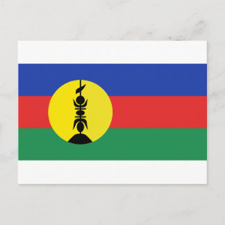 Postal Drapeau Nouvelle-Calédonie - Bandera Nueva Caledon