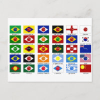 drapeaux pour la coupe du monde au brésil