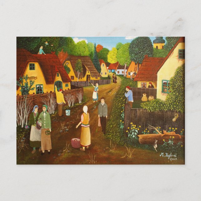 Postal Dream Apple Tree (Anverso)