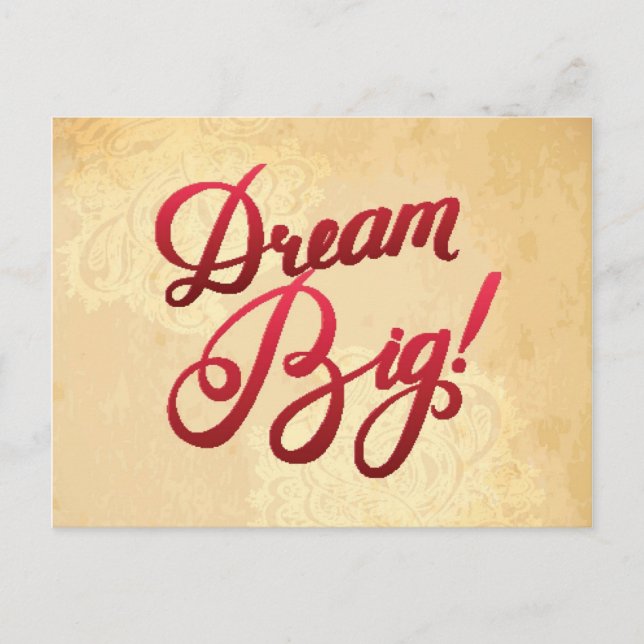 Postal Dream Big Red