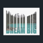 Postal Dream Big Typography<br><div class="desc">Dream Big Typography</div>