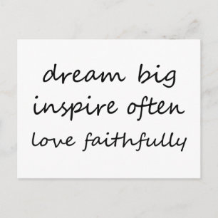 Postal Dream Inspire Love