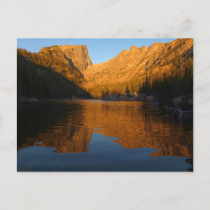 Postal Dream Lake en luz del amanecer I