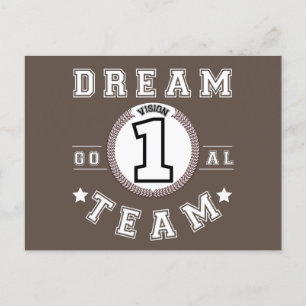 Postal Dream Team One Vision One Goad Teamwork Office