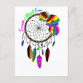 Postal Dream Without Fear - LGBTQ+ Dream Catcher