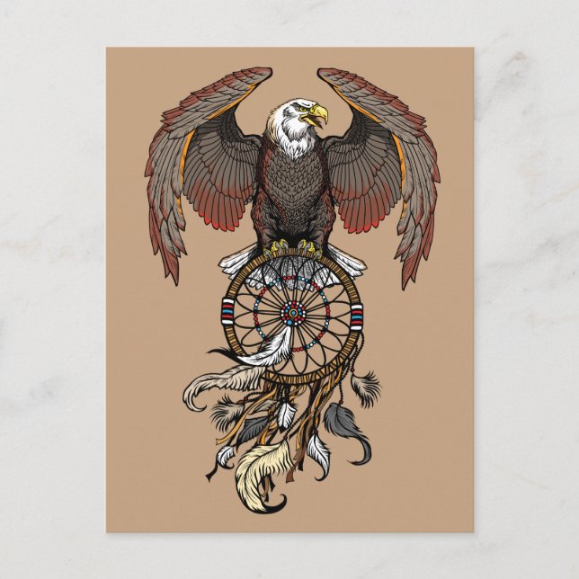 Postal Dreamcatcher indis (Anverso)