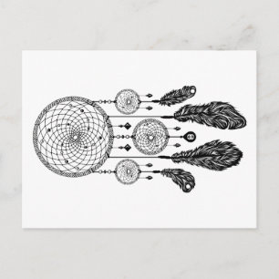 Postal Dreamcatcher - Postcard (blanco)