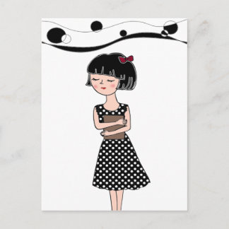 Postal Dreaming About Books Post Card