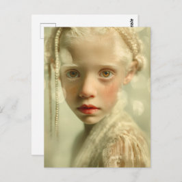 Postal Dreamlike Children Portrait Whispered Light Child