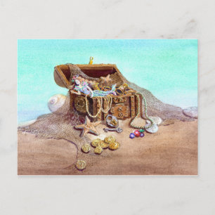 Postal DREAMY MERMAID de SHARON SHARPE
