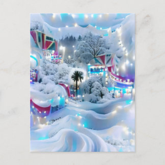 Postal Dreamy Winter Wonderland Lights