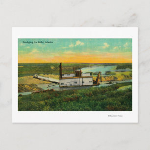 Postal Dredging for GoldMining en AlaskaState