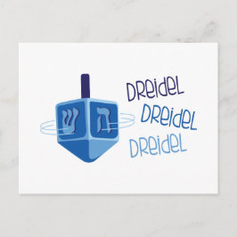 Postal Dreidel Dreidel